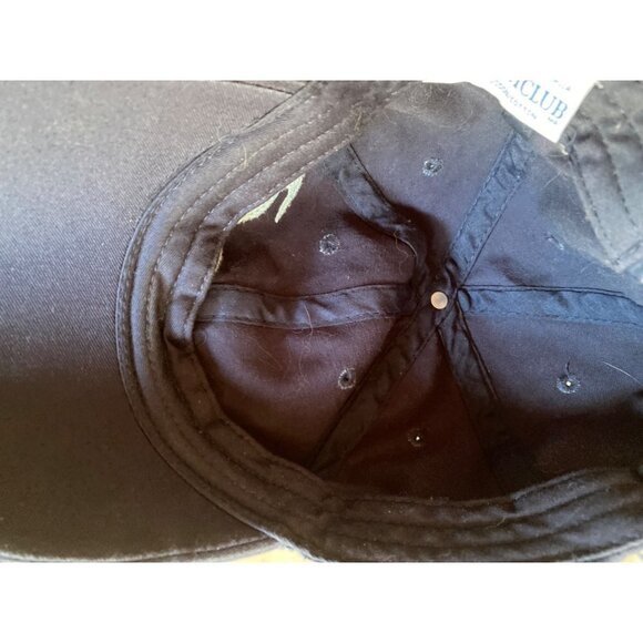 Yatchclub Blue Baseball Hat Cap Embroidered Turtle Detail Adjustable - Picture 5 of 7